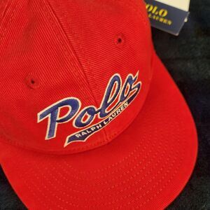 Polo Ralph Lauren Red Baseball Cap
